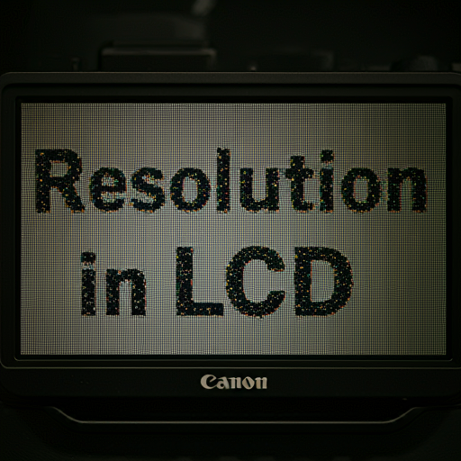 Resolution in LCDs